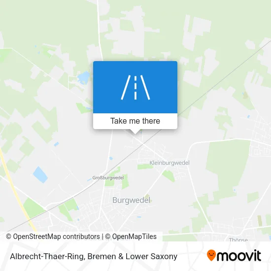 Карта Albrecht-Thaer-Ring