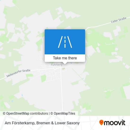 Am Försterkamp map
