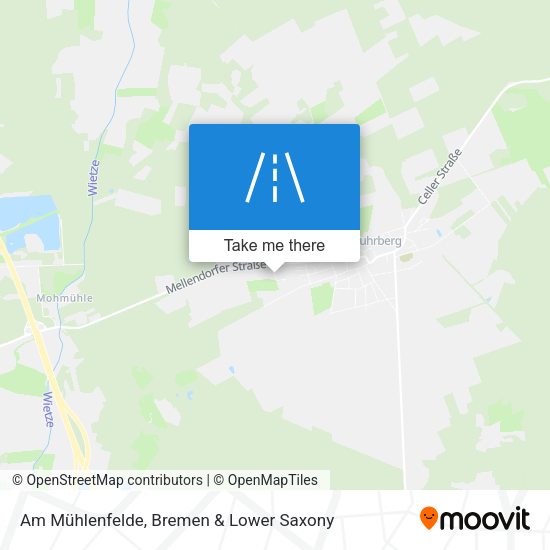Am Mühlenfelde map