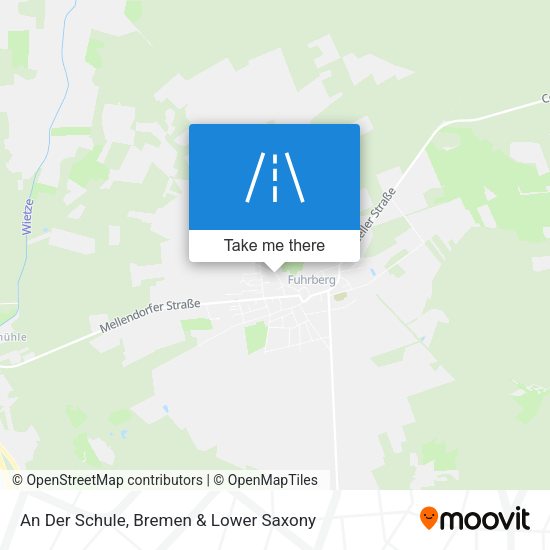 An Der Schule map