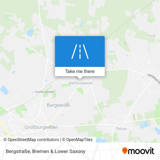 Bergstraße map