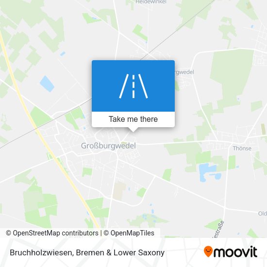 Bruchholzwiesen map