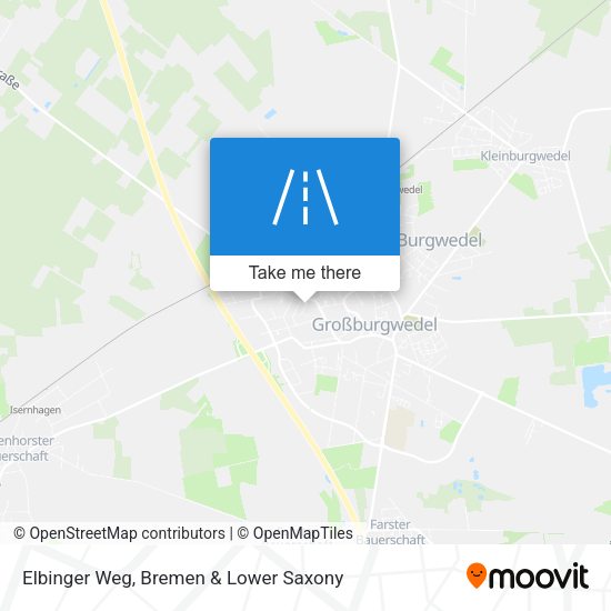 Elbinger Weg map