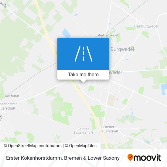 Erster Kokenhorstdamm map