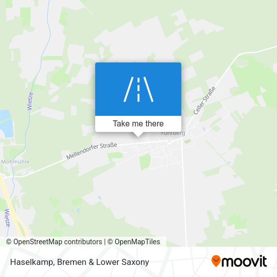 Haselkamp map