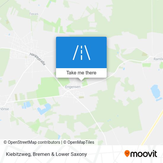 Kiebitzweg map