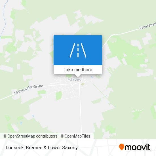 Lönseck map