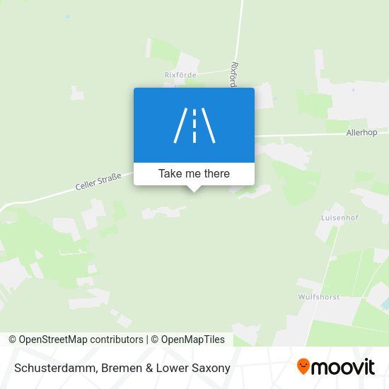 Schusterdamm map