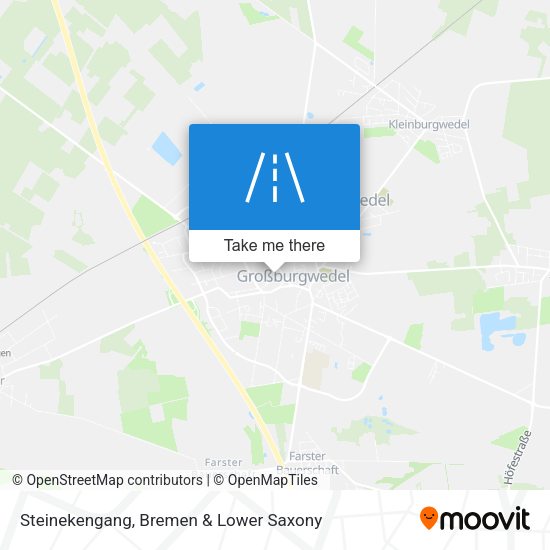 Steinekengang map