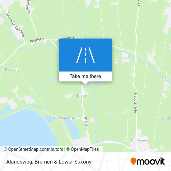 Карта Alandsweg