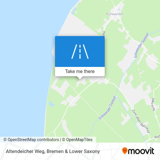 Altendeicher Weg map