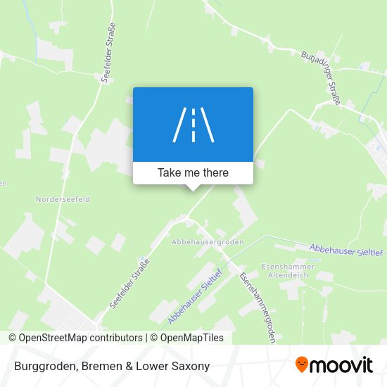 Burggroden map