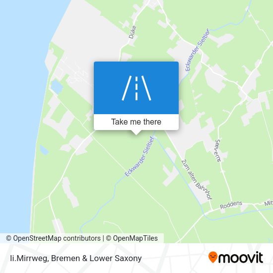 Ii.Mirrweg map