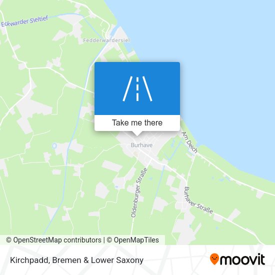 Kirchpadd map