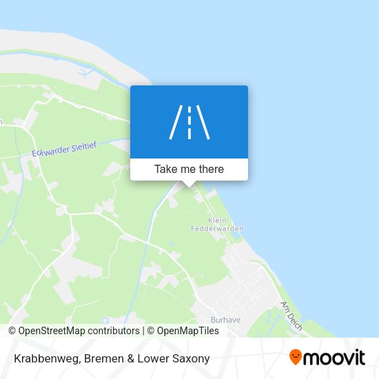 Krabbenweg map