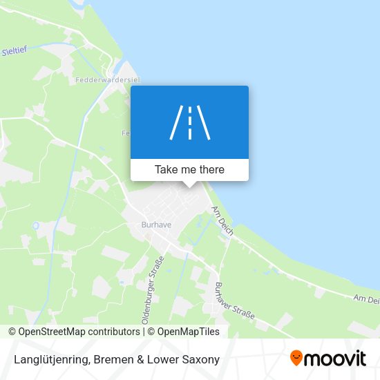 Langlütjenring map