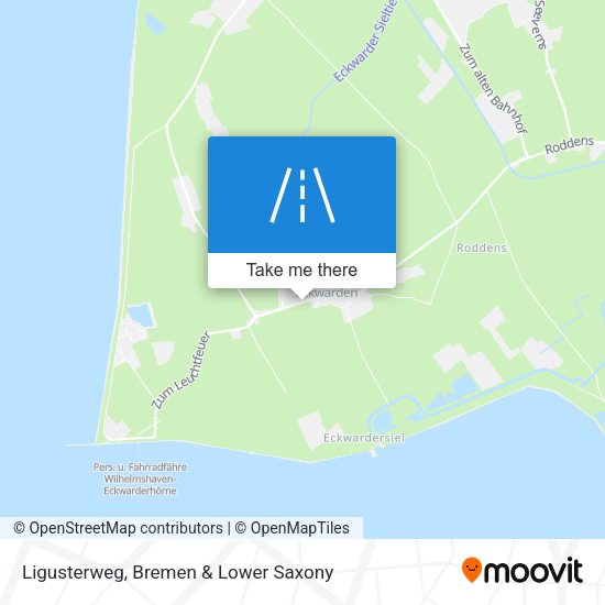 Ligusterweg map
