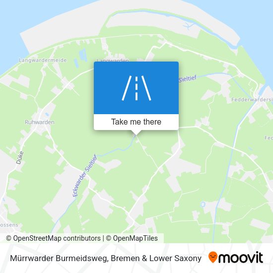 Mürrwarder Burmeidsweg map