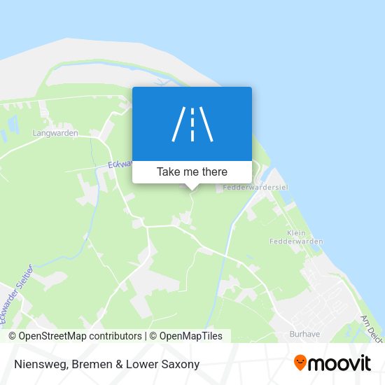 Niensweg map