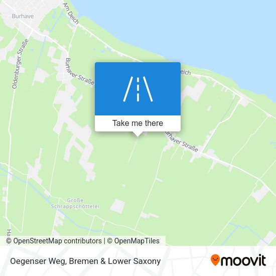 Oegenser Weg map