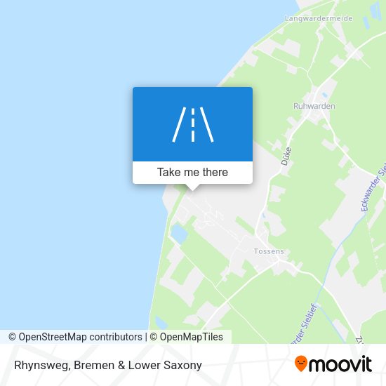 Rhynsweg map