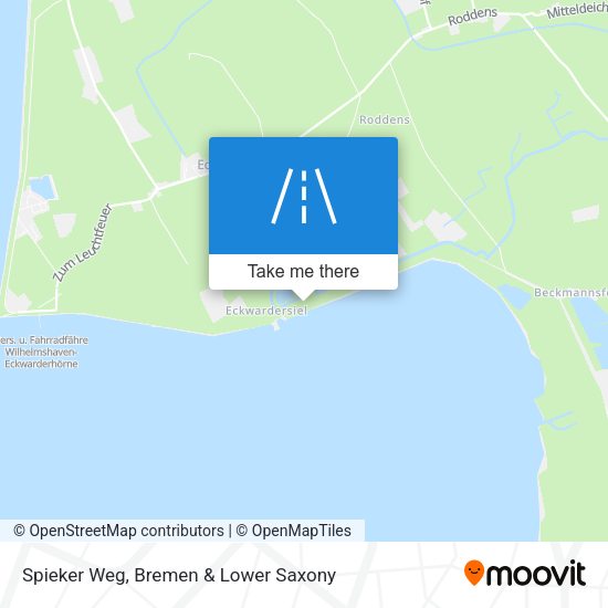 Spieker Weg map