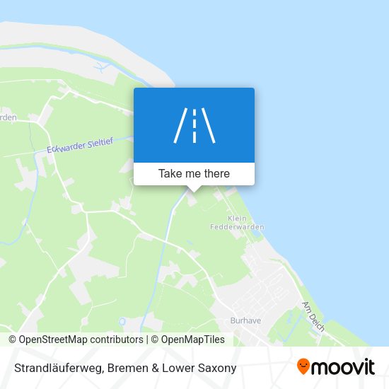 Strandläuferweg map