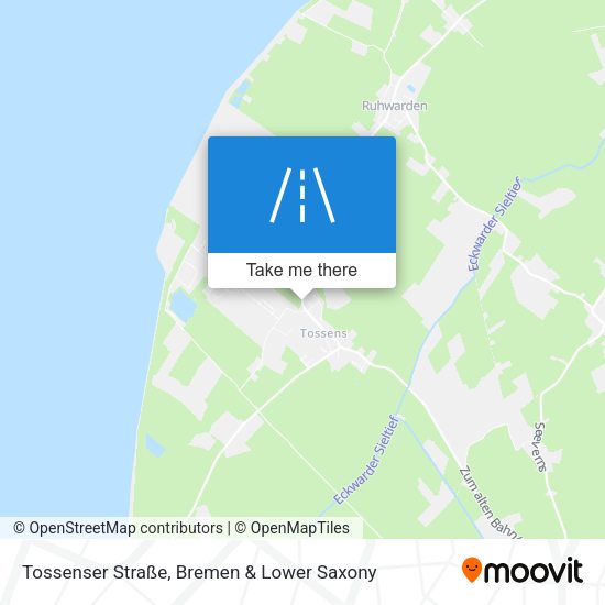 Tossenser Straße map