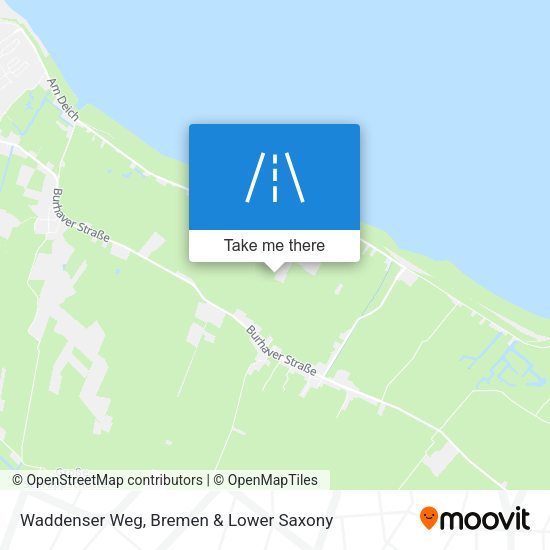 Waddenser Weg map