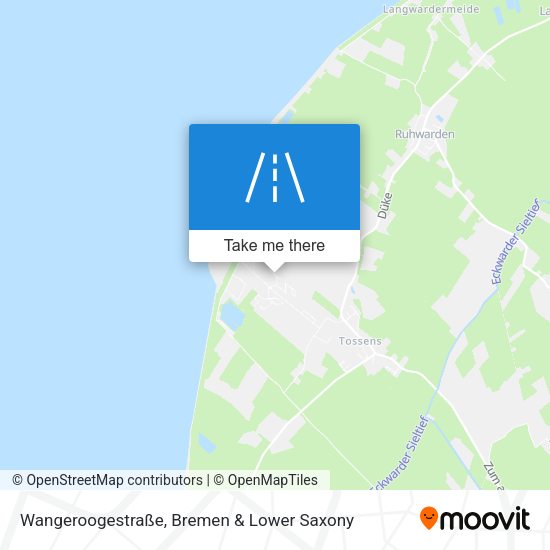 Wangeroogestraße map
