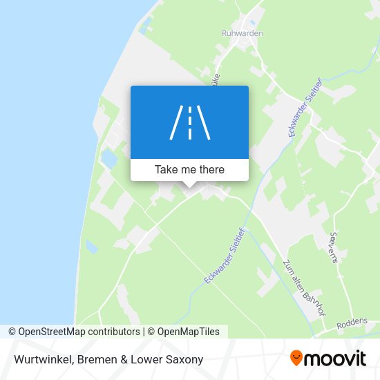 Wurtwinkel map
