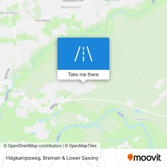 Hägkampsweg map