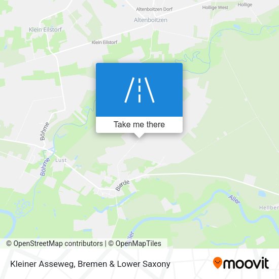 Kleiner Asseweg map