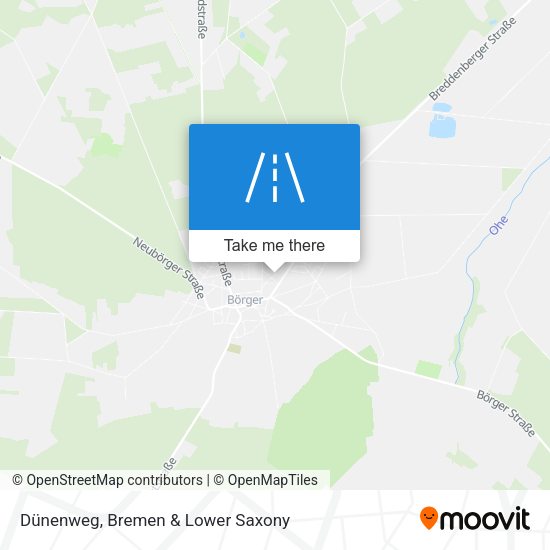 Dünenweg map