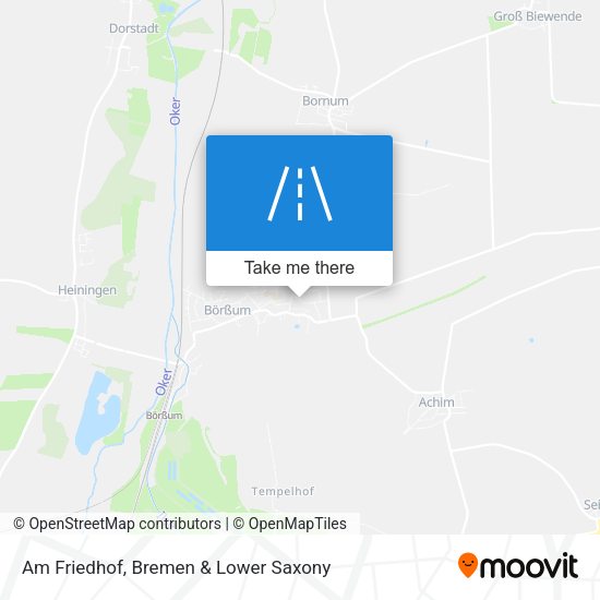Am Friedhof map