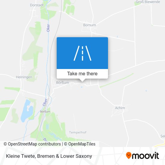 Kleine Twete map