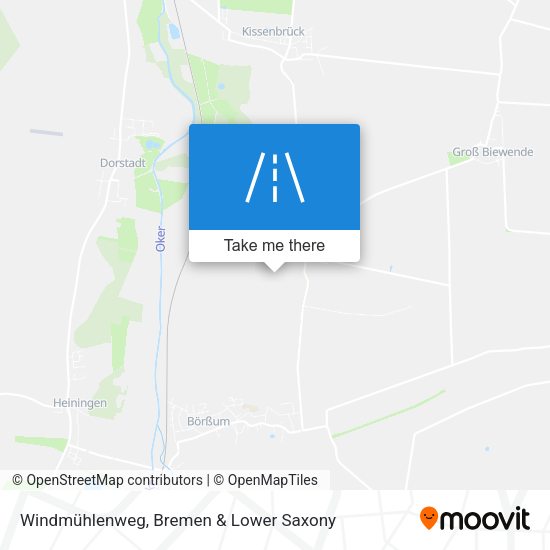 Windmühlenweg map