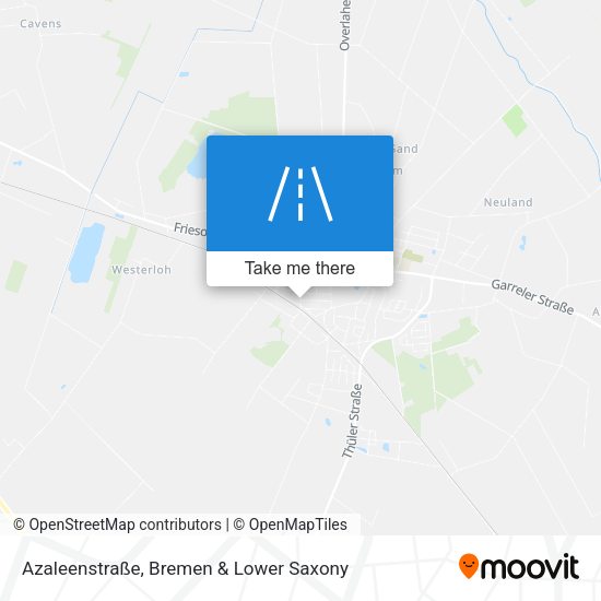 Azaleenstraße map