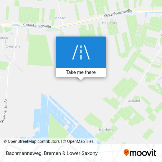 Bachmannsweg map