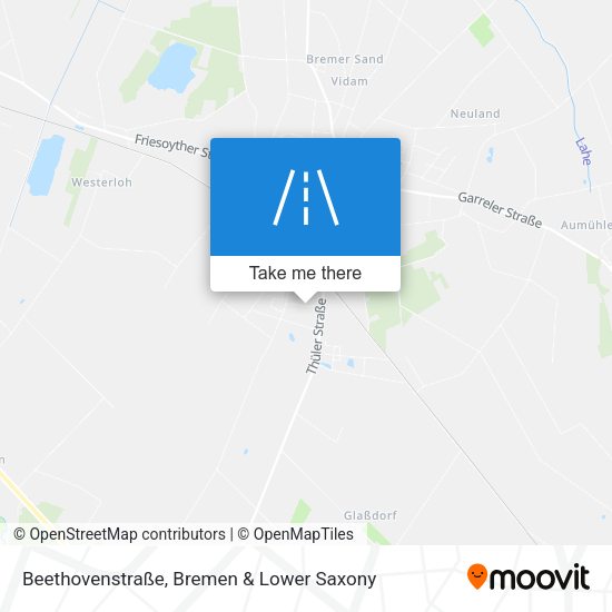 Beethovenstraße map