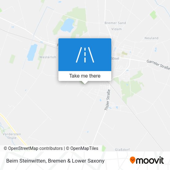 Beim Steinwitten map