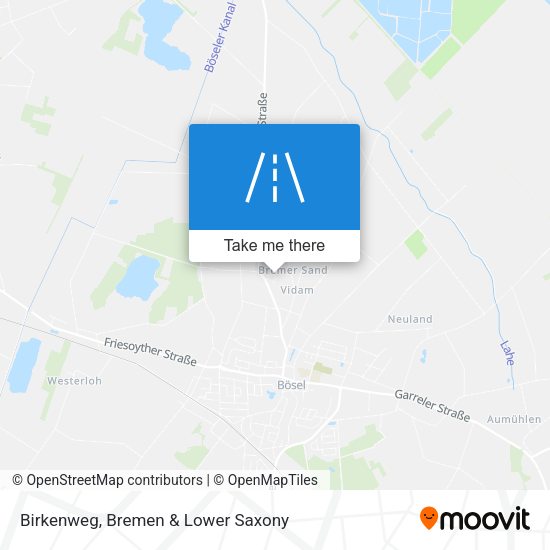 Birkenweg map