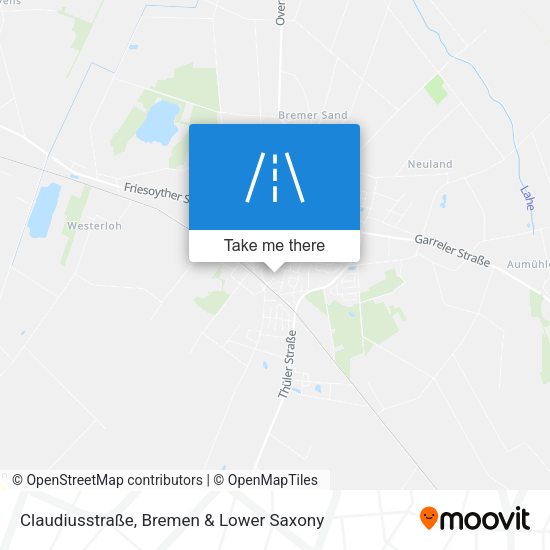 Claudiusstraße map