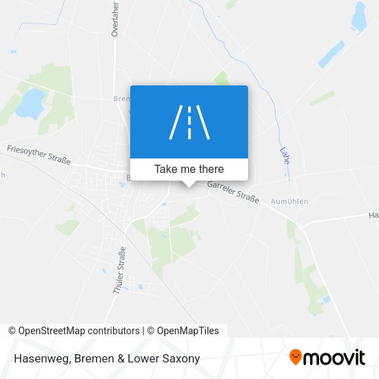 Hasenweg map