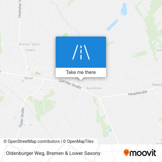 Oldenburger Weg map