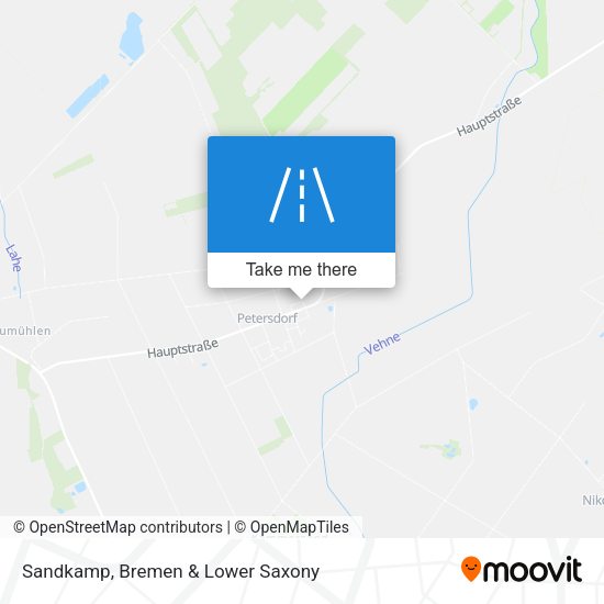 Sandkamp map