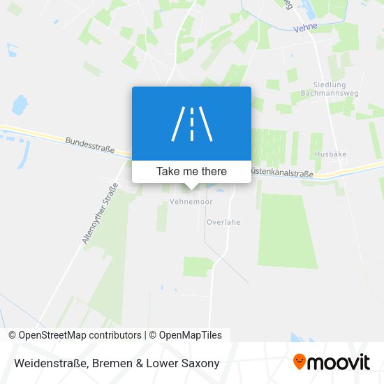 Weidenstraße map