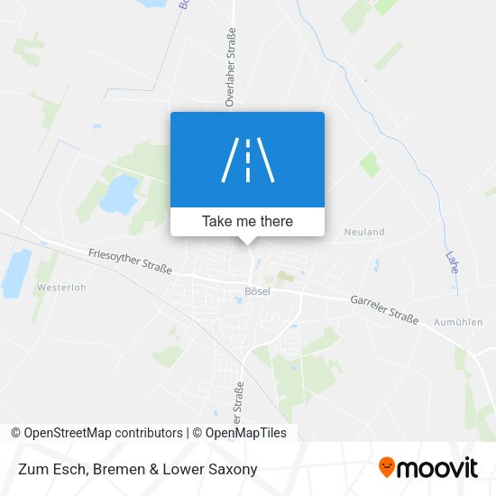 Zum Esch map