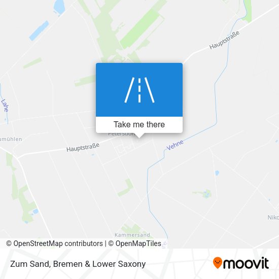 Zum Sand map