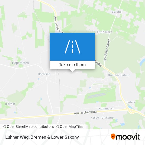 Luhner Weg map